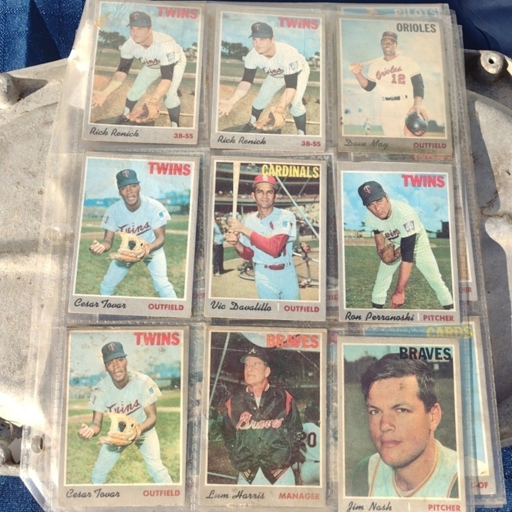 1969 Baseball Card Lot (36)